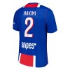 Virallinen Fanipaita Paris Saint-Germain Hakimi 2 Kotipelipaita 2026-27 - Miesten