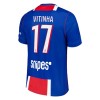 Virallinen Fanipaita Paris Saint-Germain Vitinha 17 Kotipelipaita 2026-27 - Miesten