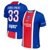 Virallinen Fanipaita Paris Saint-Germain Zaire Emery 33 Kotipelipaita 2026-27 - Miesten Virallinen Fanipaita Paris Saint-Germain Zaire Emery 33 Kotipelipaita 2026-27 - Miesten