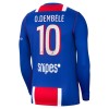 Virallinen Fanipaita Pitkähihainen Paris Saint-Germain O. Dembele 10 Kotipelipaita 2026-27 - Miesten