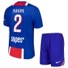 Virallinen Fanipaita + Shortsit Paris Saint-Germain Hakimi 2 Kotipelipaita 2026-27 - Lasten Virallinen Fanipaita + Shortsit Paris Saint-Germain Hakimi 2 Kotipelipaita 2026-27 - Lasten