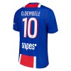 Virallinen Fanipaita + Shortsit Paris Saint-Germain O. Dembele 10 Kotipelipaita 2026-27 - Lasten