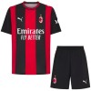 Virallinen Fanipaita + Shortsit AC Milan Nkunku 18 Kotipelipaita 2026-27 - Lasten