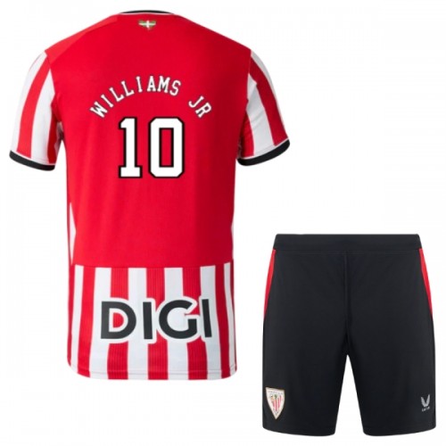 Virallinen Fanipaita + Shortsit Athletic Bilbao Williams JR 10 Kotipelipaita 2026-27 - Lasten Virallinen Fanipaita + Shortsit Athletic Bilbao Williams JR 10 Kotipelipaita 2026-27 - Lasten