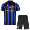 Virallinen Fanipaita + Shortsit Inter Milan Kotipelipaita 2026-27 - Lasten