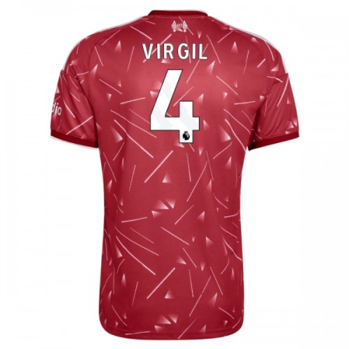 Virallinen Fanipaita Liverpool Virgil 4 Kotipelipaita 2026-27 - Miesten Virallinen Fanipaita Liverpool Virgil 4 Kotipelipaita 2026-27 - Miesten