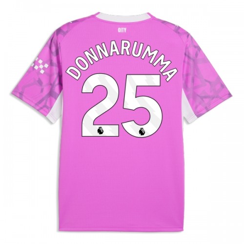 Virallinen Fanipaita Maalivahdin Manchester City Donnarumma 25 Vieraspelipaita 2026-27 Pinkki - Miesten Virallinen Fanipaita Maalivahdin Manchester City Donnarumma 25 Vieraspelipaita 2026-27 Pinkki - Miesten