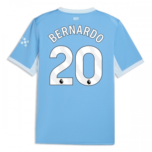 Virallinen Fanipaita Manchester City Bernardo 20 Kotipelipaita 2026-27 - Miesten Virallinen Fanipaita Manchester City Bernardo 20 Kotipelipaita 2026-27 - Miesten
