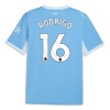Virallinen Fanipaita Manchester City Rodrigo 16 Kotipelipaita 2026-27 - Miesten Virallinen Fanipaita Manchester City Rodrigo 16 Kotipelipaita 2026-27 - Miesten
