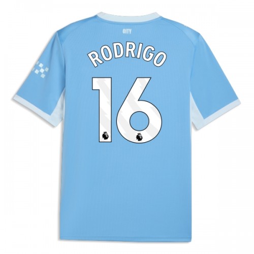 Virallinen Fanipaita Manchester City Rodrigo 16 Kotipelipaita 2026-27 - Miesten Virallinen Fanipaita Manchester City Rodrigo 16 Kotipelipaita 2026-27 - Miesten