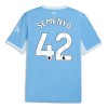Virallinen Fanipaita Manchester City Semenyo 42 Kotipelipaita 2026-27 - Miesten Virallinen Fanipaita Manchester City Semenyo 42 Kotipelipaita 2026-27 - Miesten