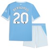 Virallinen Fanipaita + Shortsit Manchester City Bernardo 20 Kotipelipaita 2026-27 - Lasten Virallinen Fanipaita + Shortsit Manchester City Bernardo 20 Kotipelipaita 2026-27 - Lasten
