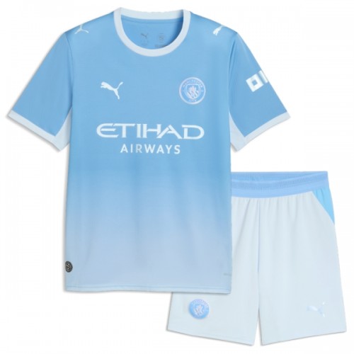 Virallinen Fanipaita + Shortsit Manchester City Kotipelipaita 2026-27 - Lasten Virallinen Fanipaita + Shortsit Manchester City Kotipelipaita 2026-27 - Lasten