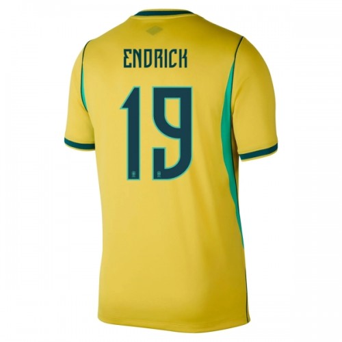 Virallinen Fanipaita Brasilia Endrick 19 Kotipelipaita MM-Kisat 2026 - Miesten Virallinen Fanipaita Brasilia Endrick 19 Kotipelipaita MM-Kisat 2026 - Miesten
