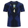 Virallinen Fanipaita Brasilia Marquinhos 4 Vieraspelipaita MM-Kisat 2026 - Miesten