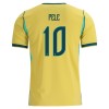 Virallinen Fanipaita Brasilia Pele 10 Kotipelipaita MM-Kisat 2026 - Miesten
