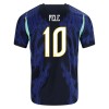 Virallinen Fanipaita Brasilia Pele 10 Vieraspelipaita MM-Kisat 2026 - Miesten