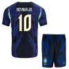 Virallinen Fanipaita + Shortsit Brasilia Neymar JR 10 Vieraspelipaita MM-Kisat 2026 - Lasten Virallinen Fanipaita + Shortsit Brasilia Neymar JR 10 Vieraspelipaita MM-Kisat 2026 - Lasten