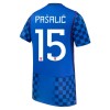 Virallinen Fanipaita Kroatia Pasalic 15 Vieraspelipaita MM-Kisat 2026 - Miesten