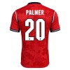 Virallinen Fanipaita Englanti Palmer 20 Vieraspelipaita MM-Kisat 2026 - Miesten Virallinen Fanipaita Englanti Palmer 20 Vieraspelipaita MM-Kisat 2026 - Miesten