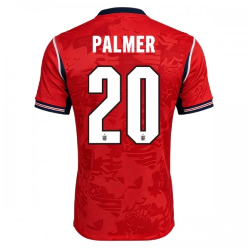 Virallinen Fanipaita Englanti Palmer 20 Vieraspelipaita MM-Kisat 2026 - Miesten Virallinen Fanipaita Englanti Palmer 20 Vieraspelipaita MM-Kisat 2026 - Miesten