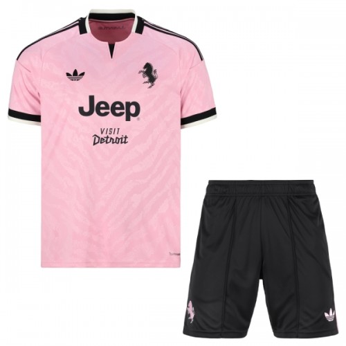 Virallinen Fanipaita + Shortsit Juventus Vieraspelipaita 2026-27 - Lasten Virallinen Fanipaita + Shortsit Juventus Vieraspelipaita 2026-27 - Lasten