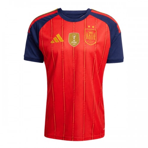 Virallinen Fanipaita Espanja 2 Stars Kotipelipaita MM-Kisat 2026 - Miesten Virallinen Fanipaita Espanja 2 Stars Kotipelipaita MM-Kisat 2026 - Miesten
