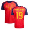 Virallinen Fanipaita Espanja 2 Stars Lamine Yamal 19 Kotipelipaita MM-Kisat 2026 - Miesten Virallinen Fanipaita Espanja 2 Stars Lamine Yamal 19 Kotipelipaita MM-Kisat 2026 - Miesten