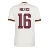 Virallinen Fanipaita + Shortsit Espanja 2 Stars Rodrigo 16 Vieraspelipaita MM-Kisat 2026 - Lasten