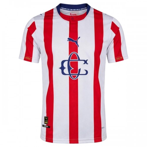 Virallinen Fanipaita Chivas de CD Guadalajara 120th Vuosipäivä 2025-26 - Miesten Virallinen Fanipaita Chivas de CD Guadalajara 120th Vuosipäivä 2025-26 - Miesten