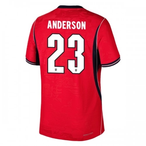 Virallinen Fanipaita Englanti Elliot Anderson 23 Vieraspelipaita MM-Kisat 2026 - Miesten Virallinen Fanipaita Englanti Elliot Anderson 23 Vieraspelipaita MM-Kisat 2026 - Miesten