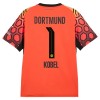 Virallinen Fanipaita Maalivahdin Borussia Dortmund Kobel 1 Kotipelipaita 2026-27 Oranssi - Miesten Virallinen Fanipaita Maalivahdin Borussia Dortmund Kobel 1 Kotipelipaita 2026-27 Oranssi - Miesten