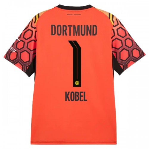 Virallinen Fanipaita Maalivahdin Borussia Dortmund Kobel 1 Kotipelipaita 2026-27 Oranssi - Miesten Virallinen Fanipaita Maalivahdin Borussia Dortmund Kobel 1 Kotipelipaita 2026-27 Oranssi - Miesten