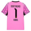 Virallinen Fanipaita Maalivahdin Borussia Dortmund Kobel 1 Vieraspelipaita 2026-27 Pinkki - Miesten Virallinen Fanipaita Maalivahdin Borussia Dortmund Kobel 1 Vieraspelipaita 2026-27 Pinkki - Miesten