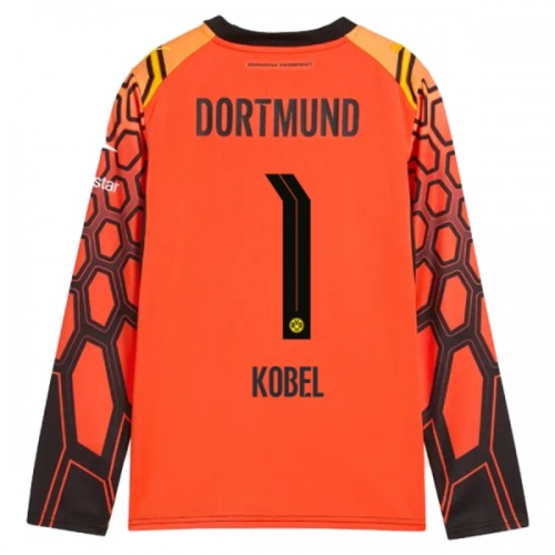 Virallinen Fanipaita Maalivahdin Pitkähihainen Borussia Dortmund Kobel 1 Kotipelipaita 2026-27 Oranssi - Miesten Virallinen Fanipaita Maalivahdin Pitkähihainen Borussia Dortmund Kobel 1 Kotipelipaita 2026-27 Oranssi - Miesten