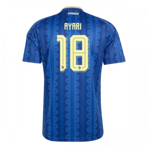 Virallinen Fanipaita Ruotsi Ayari 18 Vieraspelipaita MM-Kisat 2026 - Miesten Virallinen Fanipaita Ruotsi Ayari 18 Vieraspelipaita MM-Kisat 2026 - Miesten
