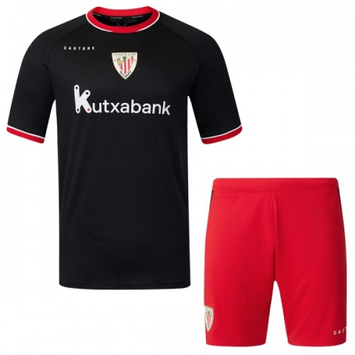 Virallinen Fanipaita + Shortsit Athletic Bilbao Vieraspelipaita 2026-27 - Lasten Virallinen Fanipaita + Shortsit Athletic Bilbao Vieraspelipaita 2026-27 - Lasten