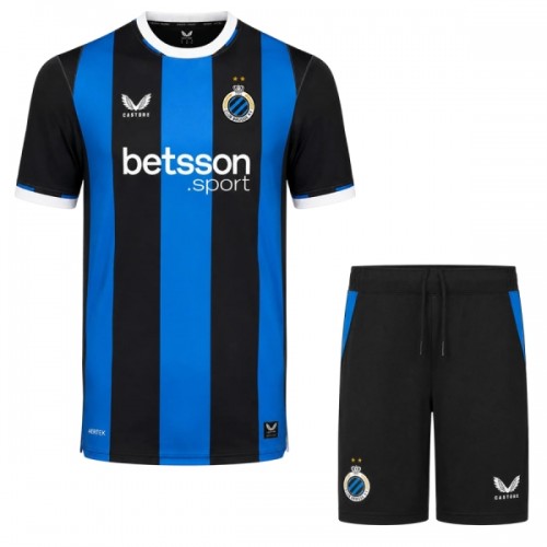 Virallinen Fanipaita + Shortsit Club Brugge Kotipelipaita 2026-27 - Lasten Virallinen Fanipaita + Shortsit Club Brugge Kotipelipaita 2026-27 - Lasten