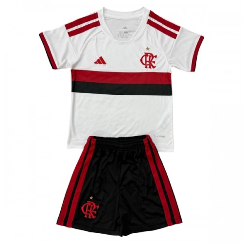 Virallinen Fanipaita + Shortsit Flamengo Vieraspelipaita 2026-27 - Lasten Virallinen Fanipaita + Shortsit Flamengo Vieraspelipaita 2026-27 - Lasten