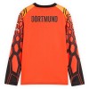 Virallinen Fanipaita + Shortsit Maalivahdin Pitkähihainen Borussia Dortmund Kotipelipaita 2026-27 Oranssi - Lasten