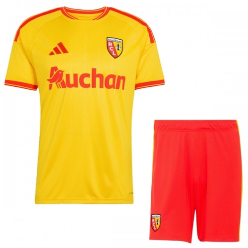 Virallinen Fanipaita + Shortsit RC LENS Kotipelipaita 2026-27 - Lasten Virallinen Fanipaita + Shortsit RC LENS Kotipelipaita 2026-27 - Lasten