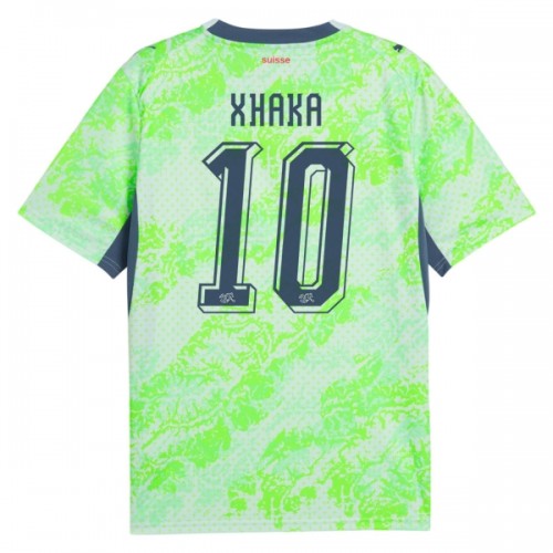 Virallinen Fanipaita Sveitsi Granit Xhaka 10 Vieraspelipaita MM-Kisat 2026 - Miesten Virallinen Fanipaita Sveitsi Granit Xhaka 10 Vieraspelipaita MM-Kisat 2026 - Miesten