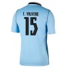 Virallinen Fanipaita Uruguay Federico Valverde 15 Kotipelipaita MM-Kisat 2026 - Miesten Virallinen Fanipaita Uruguay Federico Valverde 15 Kotipelipaita MM-Kisat 2026 - Miesten