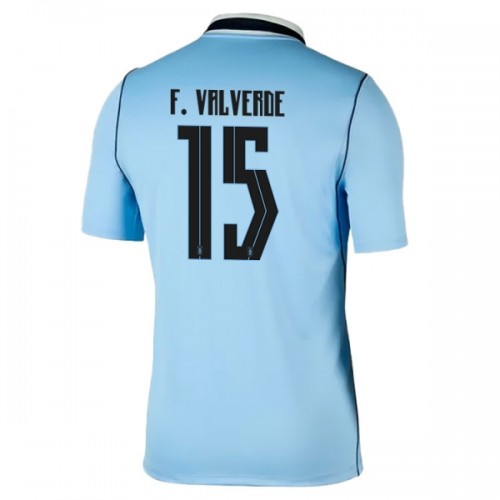 Virallinen Fanipaita Uruguay Federico Valverde 15 Kotipelipaita MM-Kisat 2026 - Miesten Virallinen Fanipaita Uruguay Federico Valverde 15 Kotipelipaita MM-Kisat 2026 - Miesten