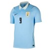 Virallinen Fanipaita Uruguay Luis Suarez 9 Kotipelipaita MM-Kisat 2026 - Miesten