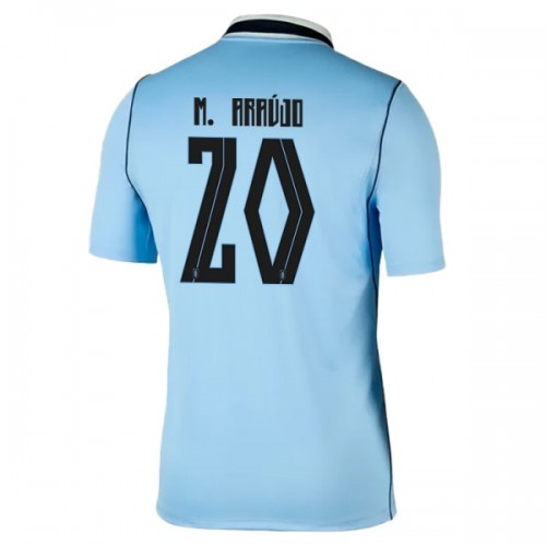 Virallinen Fanipaita Uruguay Maximiliano Araujo 20 Kotipelipaita MM-Kisat 2026 - Miesten Virallinen Fanipaita Uruguay Maximiliano Araujo 20 Kotipelipaita MM-Kisat 2026 - Miesten