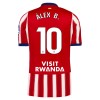 Virallinen Fanipaita Atlético Madrid Alex B. 10 Kotipelipaita 2026-27 - Miesten