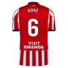 Virallinen Fanipaita Atlético Madrid Koke 6 Kotipelipaita 2026-27 - Miesten
