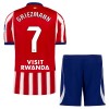 Virallinen Fanipaita + Shortsit Atlético Madrid Griezmann 7 Kotipelipaita 2026-27 - Lasten Virallinen Fanipaita + Shortsit Atlético Madrid Griezmann 7 Kotipelipaita 2026-27 - Lasten
