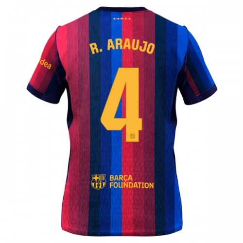 Virallinen Fanipaita FC Barcelona R. Araujo 4 Kotipelipaita 2026-27 - Miesten Virallinen Fanipaita FC Barcelona R. Araujo 4 Kotipelipaita 2026-27 - Miesten